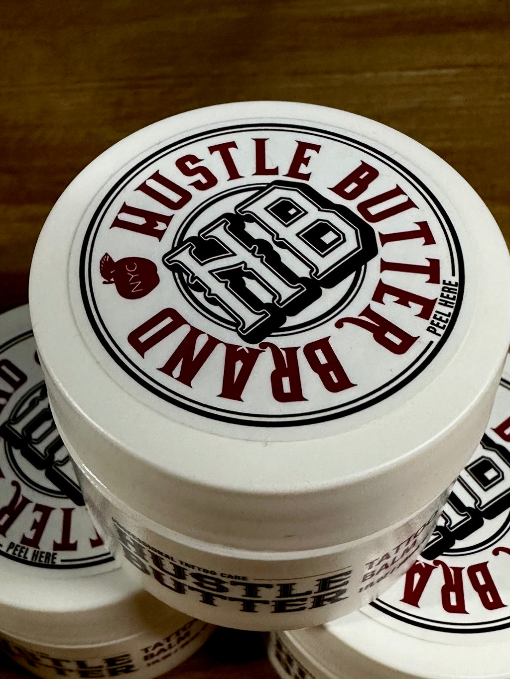 1oz Hustle Butter Tattoo Balm – Premium Tattoo Aftercare