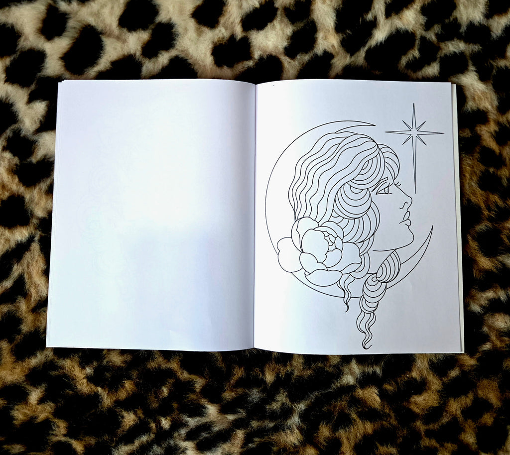The Boujee Cheetah Coloring Book-Volume 1