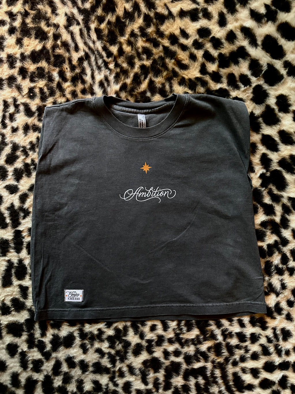 Ambition Boujee Cheetah - Crop Top Tank