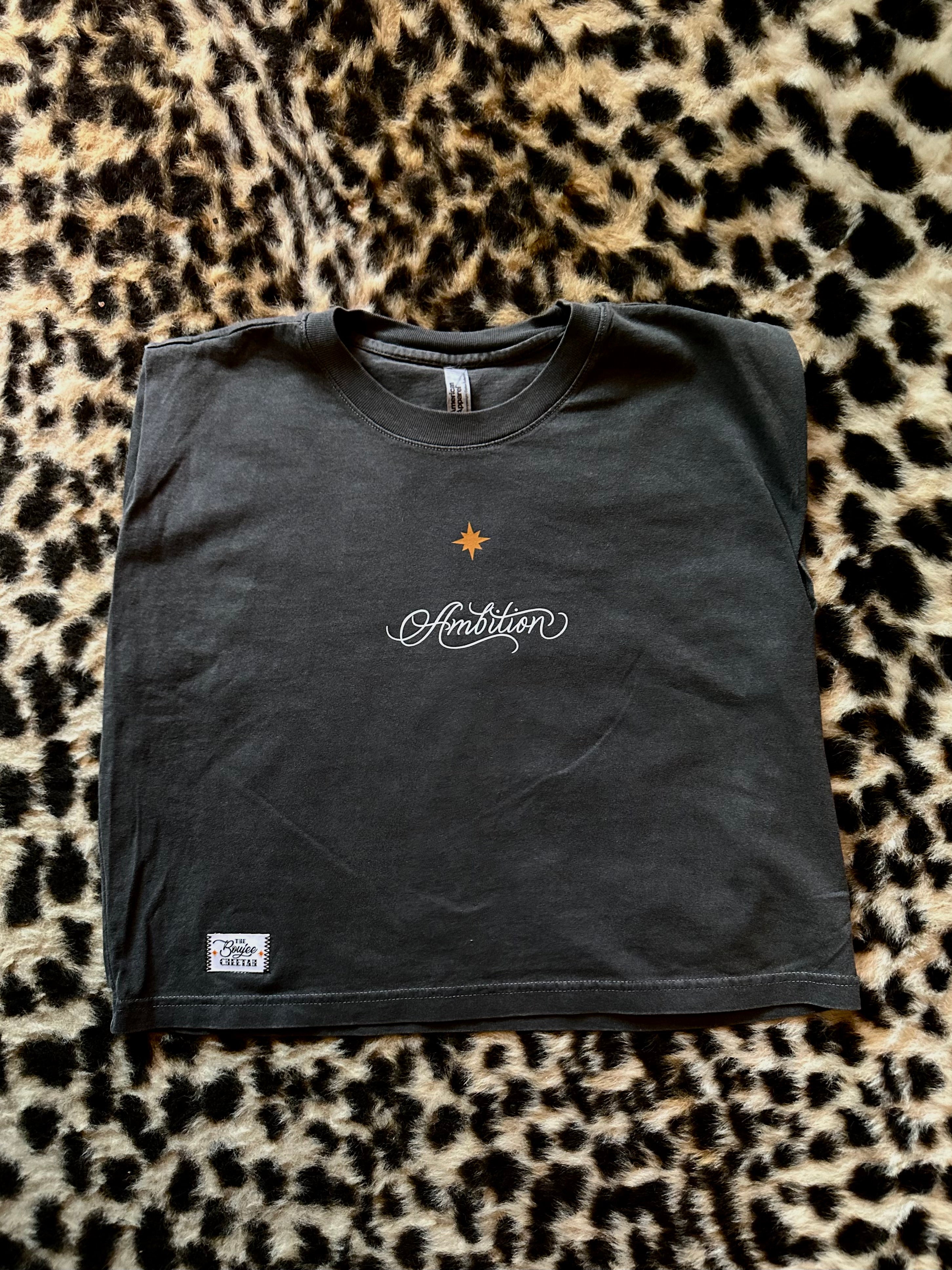 Ambition Boujee Cheetah - Crop Top Tank