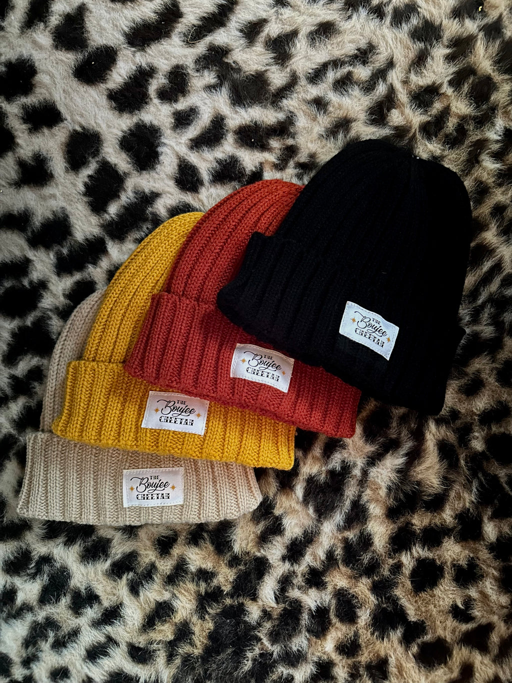 Boujee Beanie Cable Knit