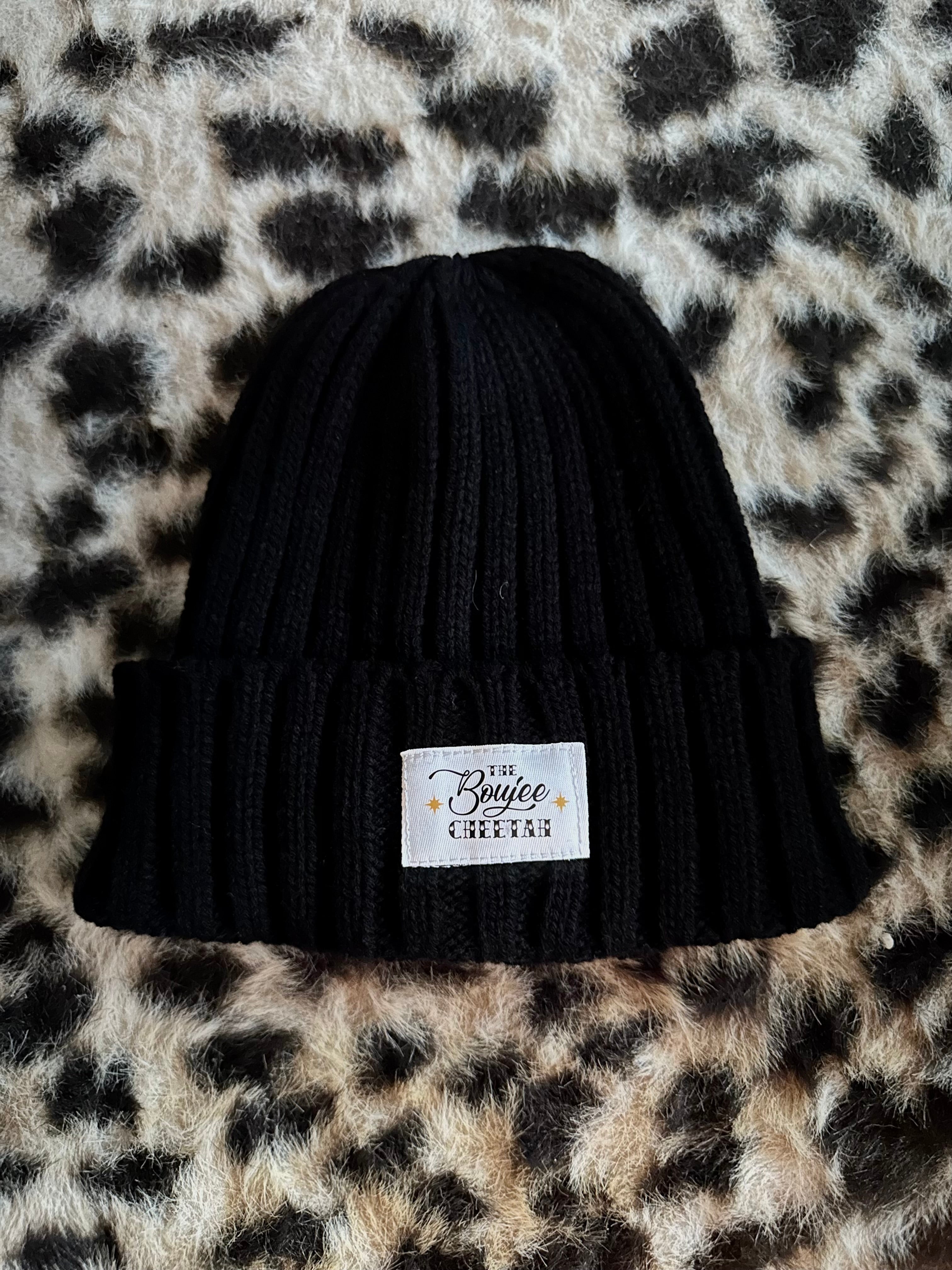 Boujee Beanie Cable Knit