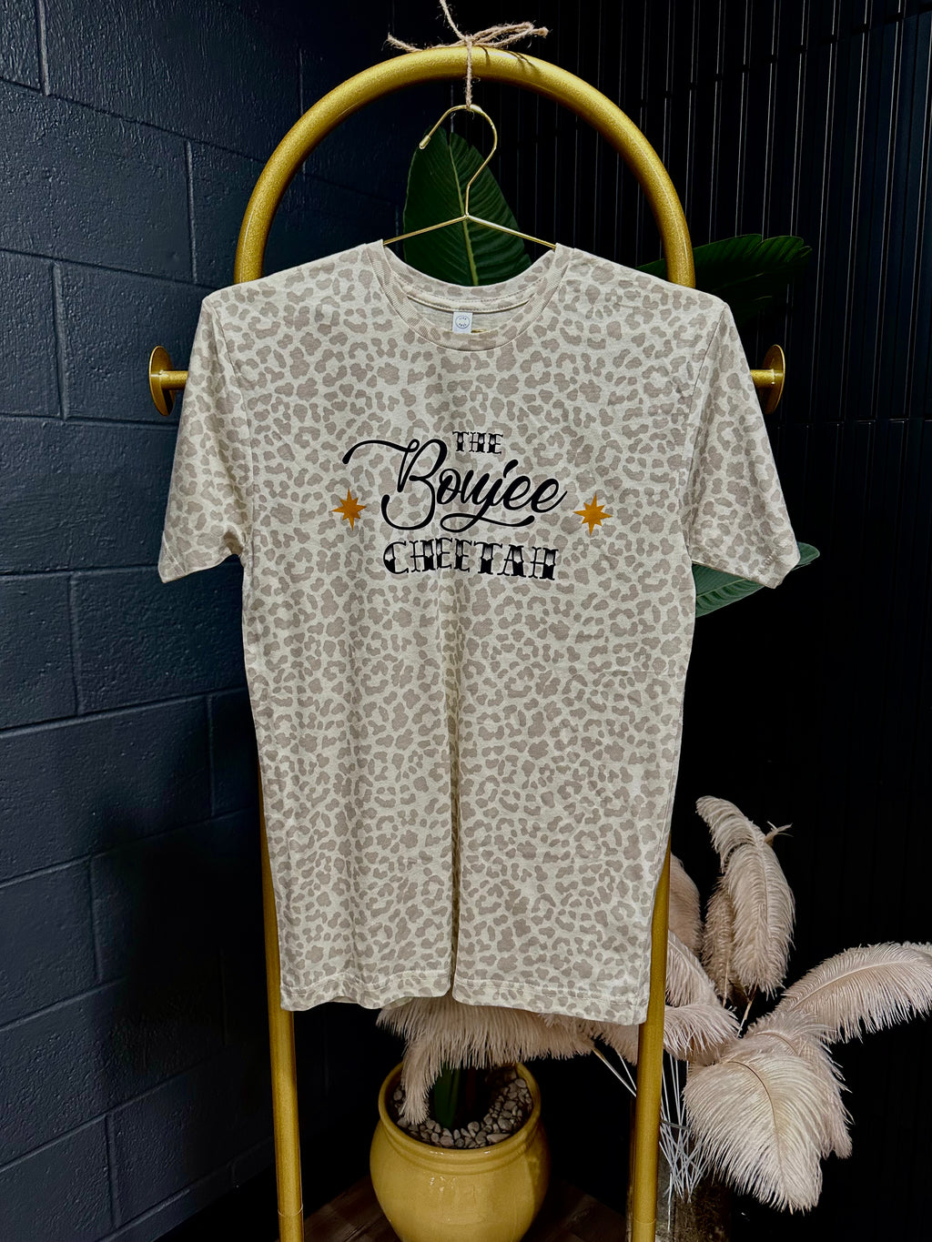 The Signature Boujee Cheetah T-Shirt